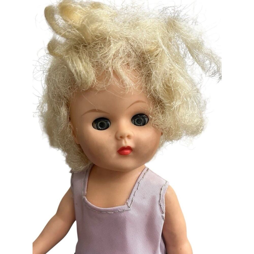 Vtg Vogue Ginny Doll Blond Hair Sleep Eyes 8"